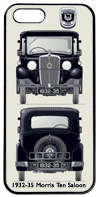 Morris 10 Saloon1932-35 Phone Cover Vertical